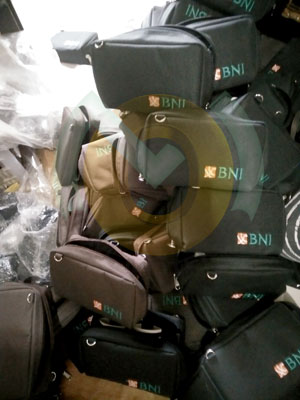 Dokumentasi pengiriman tas